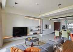 建材类：地面用材多为地板砖、地板取地